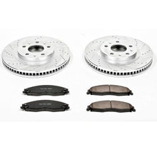 Load image into Gallery viewer, Power Stop 03-07 Cadillac CTS Front Z23 Evolution Sport Brake Kit