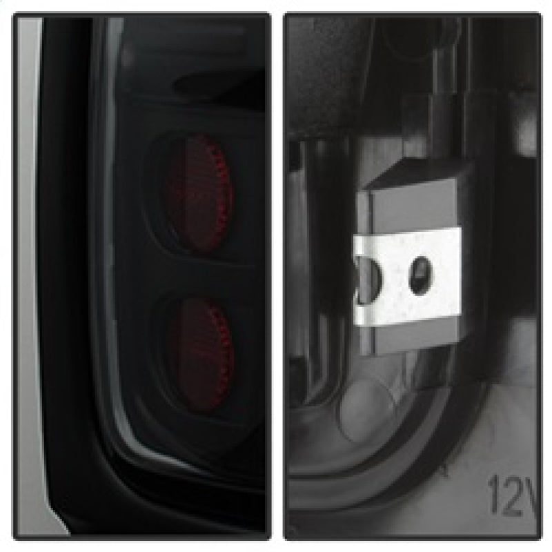 xTune Dodge Ram 1500 94-01 Tail Lights - Light Bar LED - Black ALT-ON-DRAM94V3-LBLED-BK