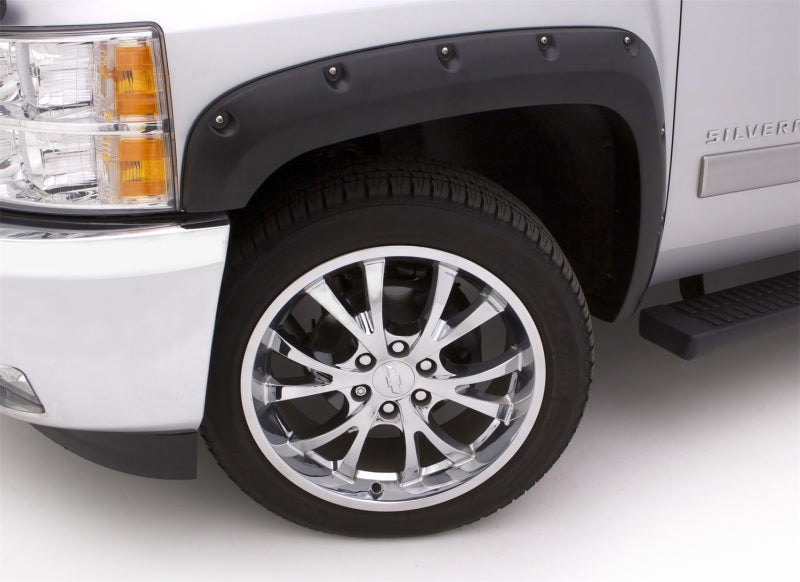 Lund 16-17 Toyota Tacoma RX-Rivet Style Textured Elite Series Fender Flares - Black (4 Pc.)