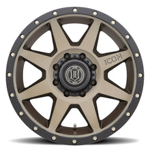 Load image into Gallery viewer, ICON Rebound 20x9 8x6.5in 12mm Offset 5.5in BS Bronze Wheel