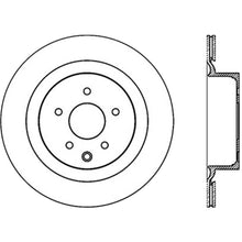 Load image into Gallery viewer, StopTech Power Slot 09 Nissan 370z / 08-09 Infiniti G37 Slotted Rear Left CRYO Rotor