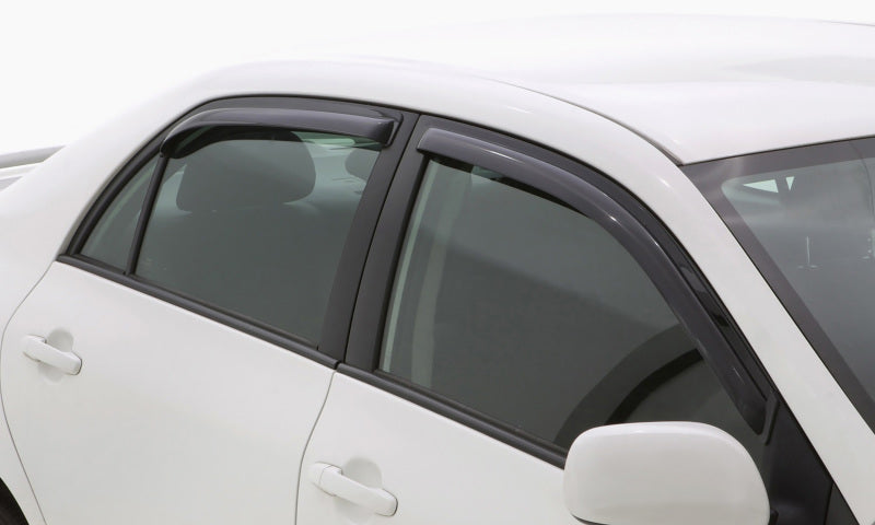 AVS 00-05 Dodge Neon Ventvisor In-Channel Front & Rear Window Deflectors 4pc - Smoke