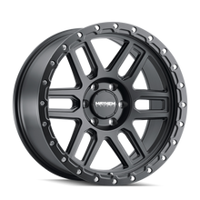 Load image into Gallery viewer, Mayhem 8304 Delta 17x9 / 5x139.7 BP / 0mm Offset / 108.1mm Hub Matte Black Wheel