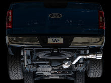 Load image into Gallery viewer, AWE 21-25 Ford F150 (14th Gen Reg Cab) Cat-Back Exhaust - 4.5in Dual Side Exit Chrome Tips