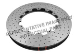 DBA 16-21 Mercedes Benz C63 S AMG (W205) Front 5000 Series Drilled & Dimpled Ring