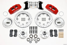 Load image into Gallery viewer, Wilwood Dynapro 6 Front Hub Kit 12.19in Drill-Zinc Red 67-69 Camaro (*Line Kit Needed*)