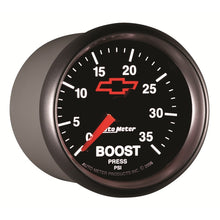 Load image into Gallery viewer, Autometer GM Mechanical 52mm 0-35 PSI Boost Gauge