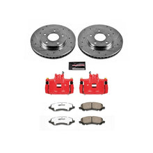 Load image into Gallery viewer, Power Stop 07-12 Dodge Caliber Front Z26 Street Warrior Brake Kit w/Calipers