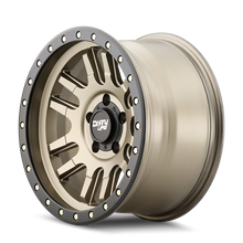 Load image into Gallery viewer, Dirty Life 9309 Canyon Pro 17x9/5x139.7 BP/0mm Offset/108.1mm Hub Satin Gold Wheel - Beadlock