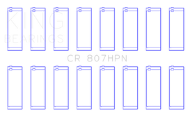 King Engine Bearings Chevy LS1/LS6/LS3 Performance Rod Bearing Set - Size STD
