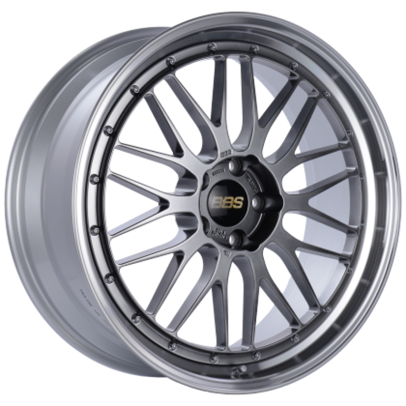 BBS LM 18x10 5x130 ET65 CB71.6 Diamond Black Center w/ Machined Lip Wheel - Porsche 993/996