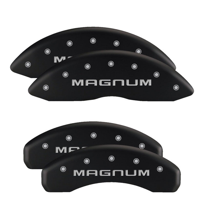 MGP 4 Caliper Covers Engraved Front & Rear Srt4 Yellow Finish Black Char 2005 Dodge Neon