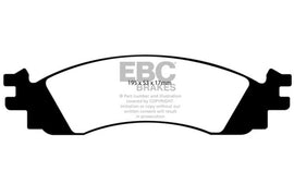 EBC 06-10 Ford Explorer 4.0 2WD Ultimax2 Front Brake Pads