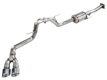 Load image into Gallery viewer, AWE 21-25 Ford F150 (14th Gen Reg Cab) Cat-Back Exhaust - 4.5in Dual Side Exit Chrome Tips