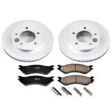 Load image into Gallery viewer, Power Stop 97-02 Ford Expedition Front Z17 Evolution Geomet Coated Brake Kit