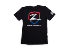 Load image into Gallery viewer, Zone Offroad Black Premium Cotton T-Shirt w/ Patriotic Zone Logos - 2XL