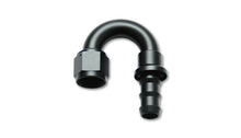 Load image into Gallery viewer, Vibrant -8AN Push-On 180 Deg Hose End Fitting - Aluminum