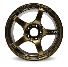 Advan TC4 16x8.0 +38 4x100 Umber Bronze Metallic Wheel (No Ring)