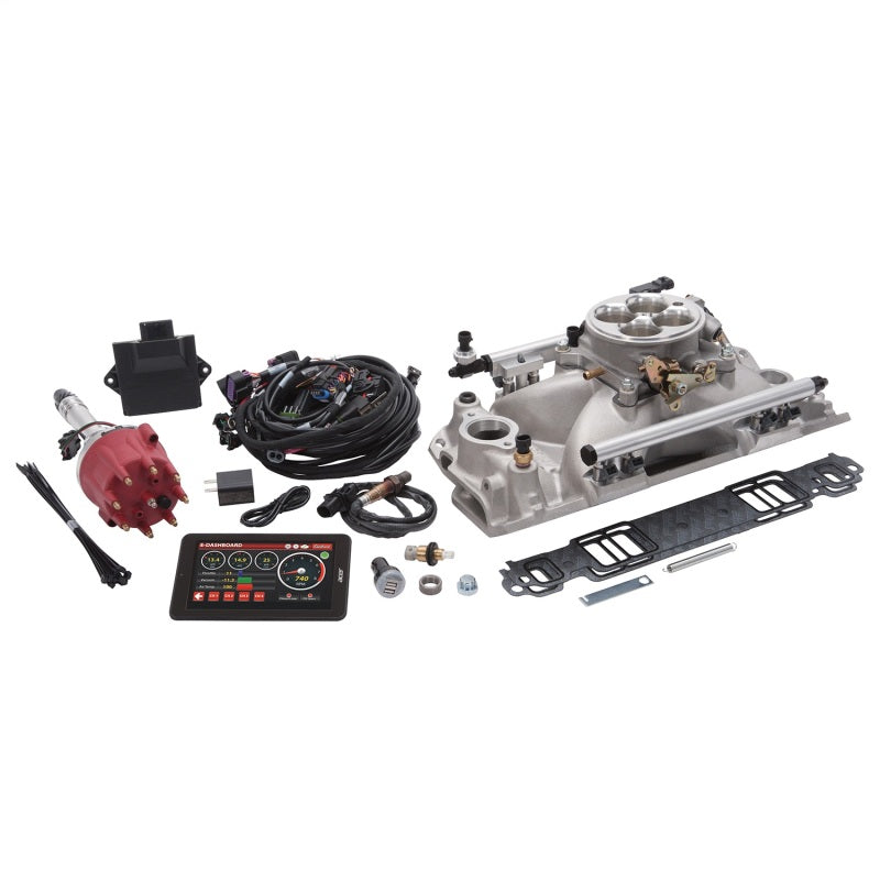 Edelbrock Pro Flo 4 EFI System Seq Port SBC 1986 & Earlier 675 Max HP 42lb/hr