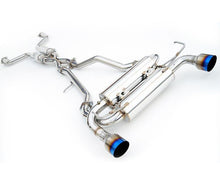 Load image into Gallery viewer, Invidia 02-08 Nissan 350z Gemini Single Layer Titanium Tip Cat-back Exhaust