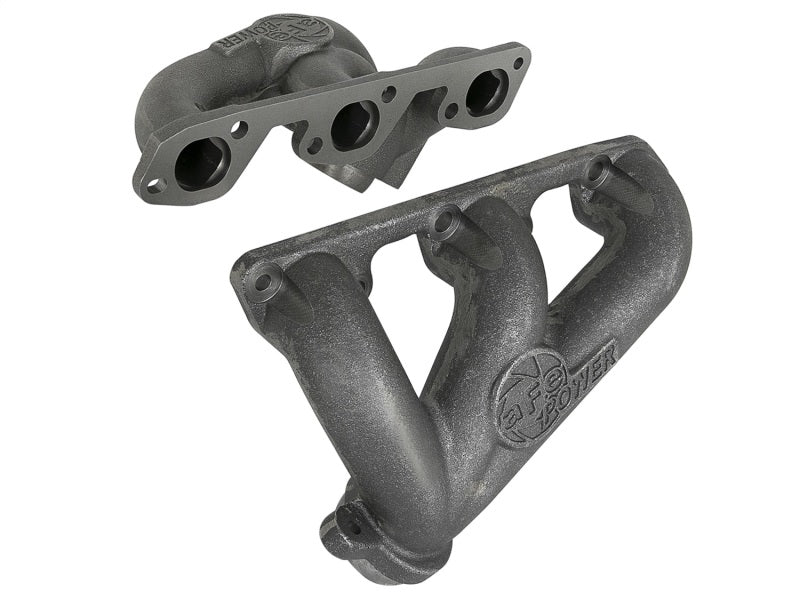 aFe BladeRunner Ported Ductile Iron Exhaust Manifold 07-11 Jeep Wrangler (JK) V6-3.8L