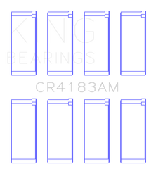 King Engine Bearings Chrysler/Mitsubishi 122ci 2.0L (Size 0.5) Rod Bearing Set