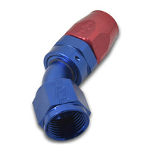 Load image into Gallery viewer, Russell Performance -8 AN Red/Blue 45 Degree Full Flow Hose End