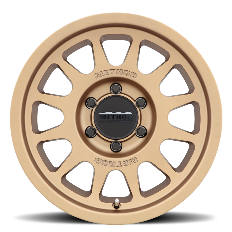 Method MR703 17x7.5 +50mm Offset 6x130 84.1mm CB Method Bronze Wheel