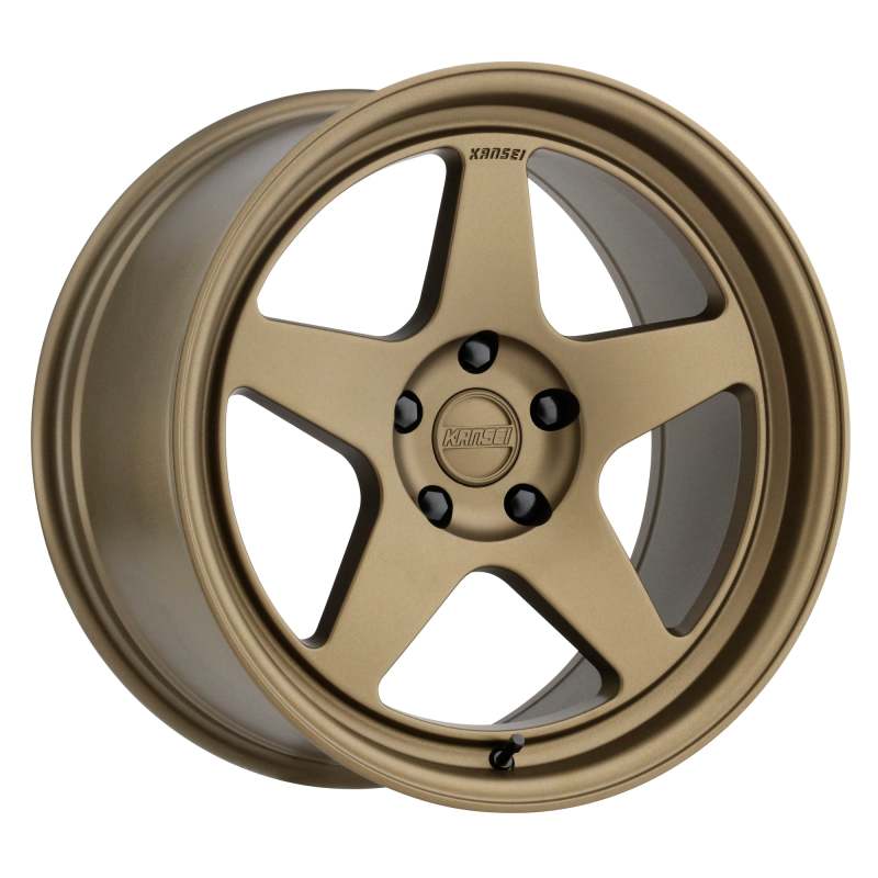 Kansei K12B Knp 18x9.5in / 5x114.3 BP / 22mm Offset / 73.1mm Bore - Bronze Wheel