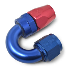 Load image into Gallery viewer, Russell Performance -10 AN Red/Blue 180 Degree Full Flow Swivel Hose End (With 15/16in Radius)