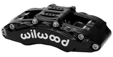 Load image into Gallery viewer, Wilwood Caliper - AT6 Lug Mount Black 1.75in/1.38in/1.38in Piston .75in Rotor - Right Side