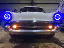 Load image into Gallery viewer, Oracle Pre-Installed Lights 7 IN. Sealed Beam - Blue Halo