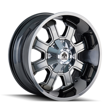 Load image into Gallery viewer, Mayhem 8103 Fierce 20x10 / 8x165.1 BP / -19mm Offset / 130.8mm Hub Chrome Wheel