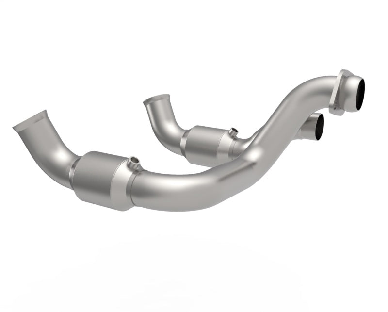 Kooks 20-22 Ford F250 7.3L V8 / Ford F350 7.3L V8 1-7/8in x 3in SS Headers w/ Green Catted Conn