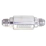Russell Performance Polished Alum. (3-1/4in Length 1-1/4in dia. -8 x 3/8in male NPT inlet/outlet)