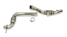 Load image into Gallery viewer, Kooks 15-17 Ford Mustang 2.3L EcoBoost 3in x 2.25in SS GREEN Catted OEM Downpipe