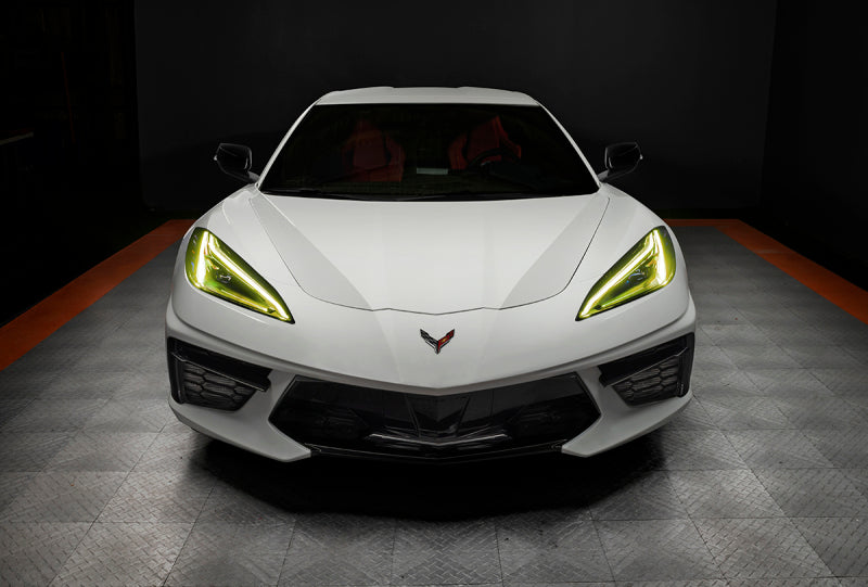 Oracle 20-21 Chevy Corvette C8 RGB+A Headlight DRL  Kit - ColorSHIFT w/o Controller