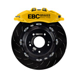 EBC Racing 2023+ Nissan 400Z Yellow Apollo-6 Calipers 380mm Rotors Front Big Brake Kit