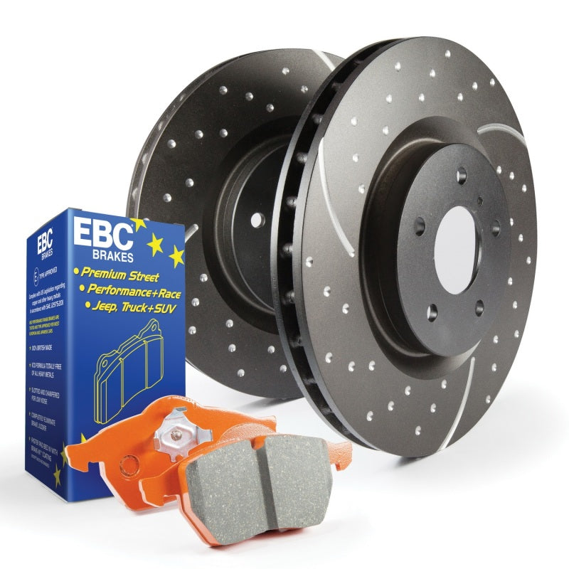 EBC S8 Kits Orangestuff Pads and GD Rotors