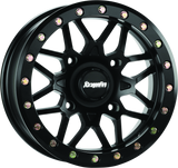 DragonFire Racing Typhon Wheel 15X6 4/137 5+1 +40 M Machined Black