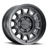 Raceline 952B Aero 17x9in / 5x139.7 BP / -12mm Offset / 106.5mm Bore - Satin Black Wheel