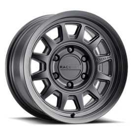 Raceline 952B Aero 16x8in / 6x114.3 BP / -6mm Offset / 66.1mm Bore - Satin Black Wheel