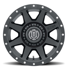 Load image into Gallery viewer, ICON Rebound HD 18x9 8x180 12mm Offset 5.5in BS 124.2mm Bore Satin Black Wheel