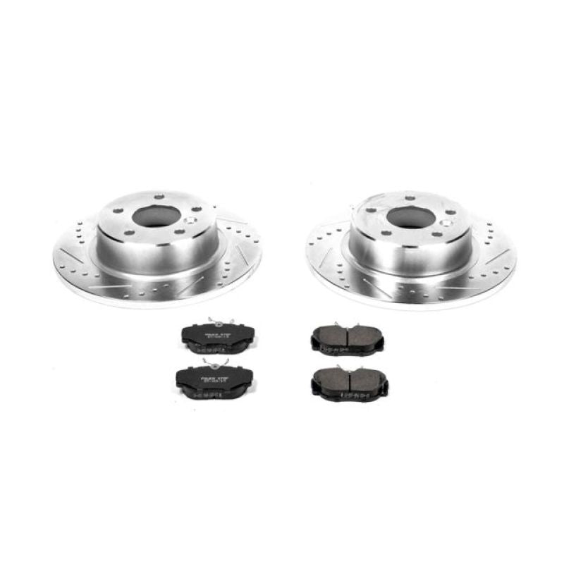 Power Stop 99-04 Land Rover Discovery Rear Z23 Evolution Sport Brake Kit