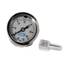 Load image into Gallery viewer, BBK Liquid Filled EFI Fuel Pressure Gauge 0-60 PSI