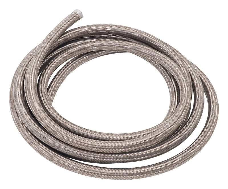 Russell Performance -8 AN ProFlex Stainless Steel Braided Hose (Pre-Packaged 10 Foot Roll)