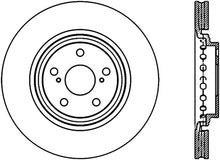 Load image into Gallery viewer, StopTech 10-15 Lexus RX350 Cryo Sport Front Left Slotted Rotor