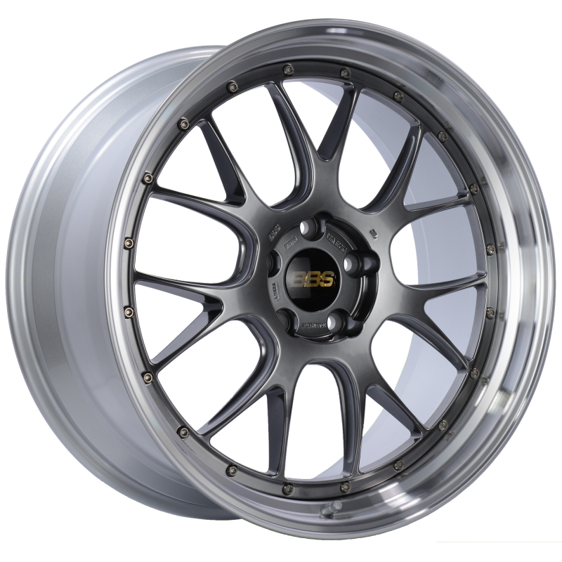 BBS LM-R 21x10 5x120 ET35 Diamond Black Center Diamond Cut Lip Wheel -82mm PFS/Clip Required