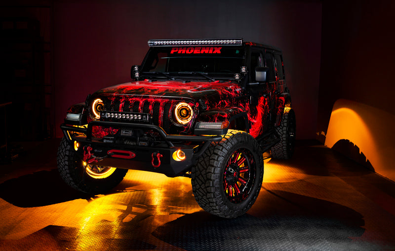 Oracle Oculus Bi-LED Projector Headlights for Jeep JL/Gladiator JT - w/ Simple Cntrl