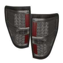 Load image into Gallery viewer, Xtune Ford F150 09-14 LED Tail Lights Smoke ALT-JH-FF15009-LED-SM